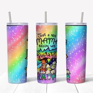 90' mom raising her rugrats 20oz tumbler